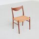 Ensemble de six chaises de salle à manger en teck, Arne Wahl Iversen, Glyngore, Danemark, 1960