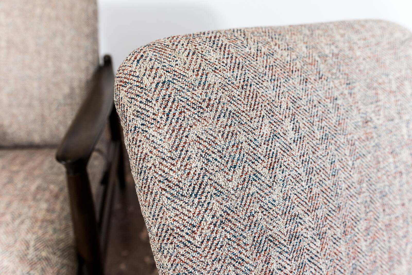 Mid-century Armchairs GFM-64 by Edmund Homa, Poland, 1960's, set of 2