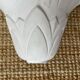 Paire d'appliques en plâtre, décor palmettes, XXe