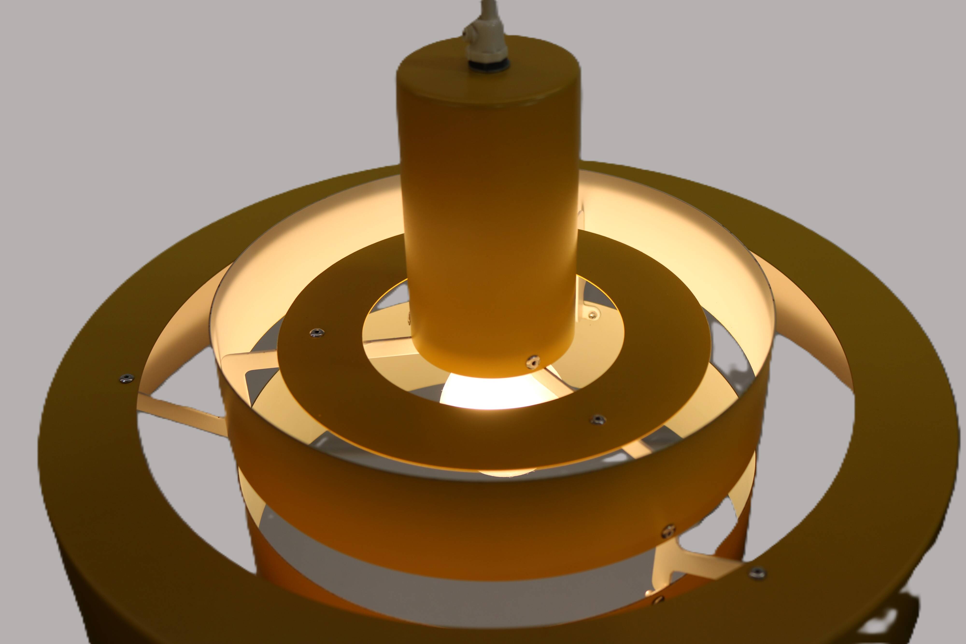 Mid-century modern hanging lamp by Jo Hammerborg - Fog & Morup - model Equ