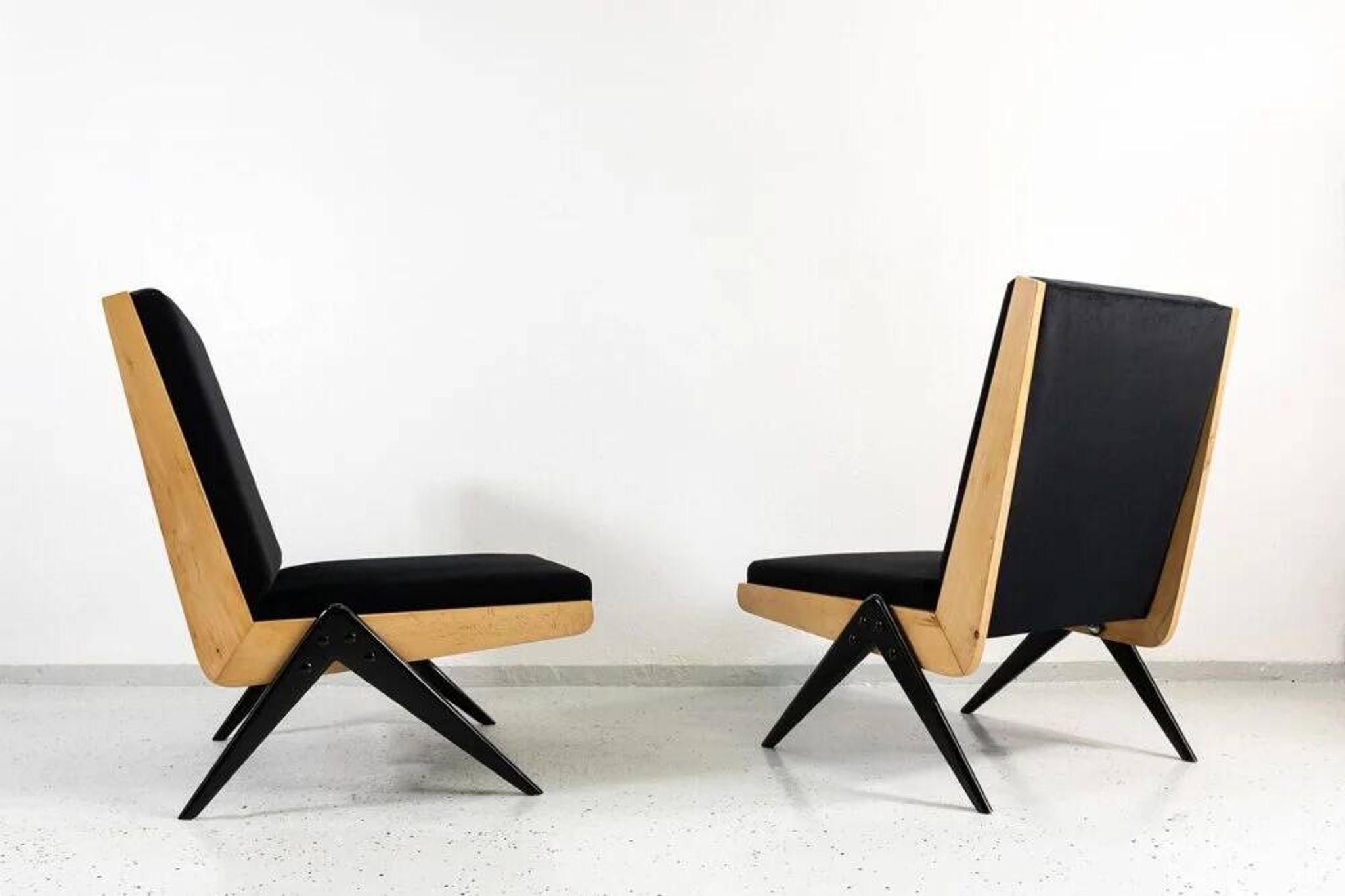 Modernist Chairs, Type 1312 By Slupskie Furniture Factory, Poland, 1960s