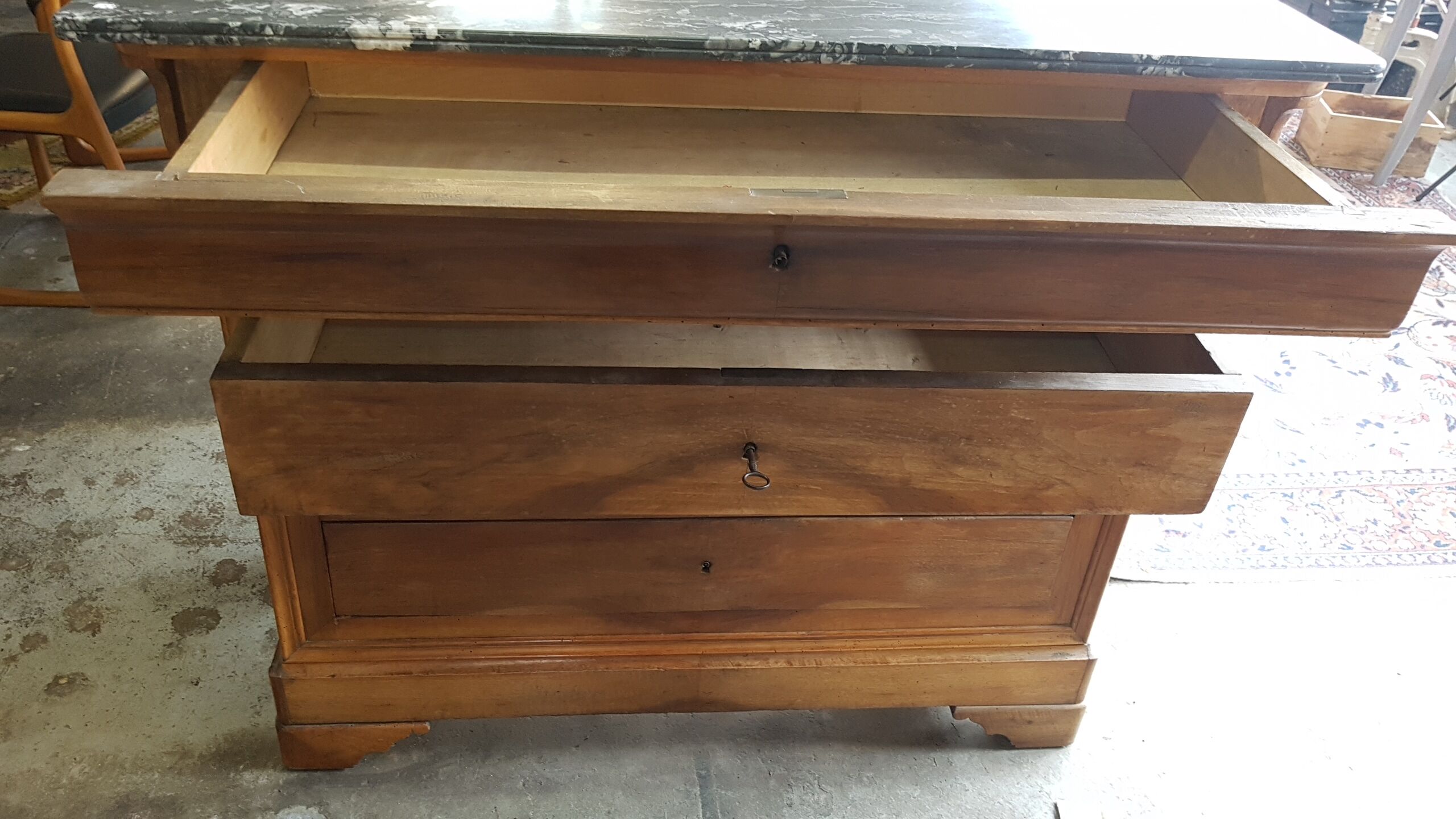 Walnut dresser