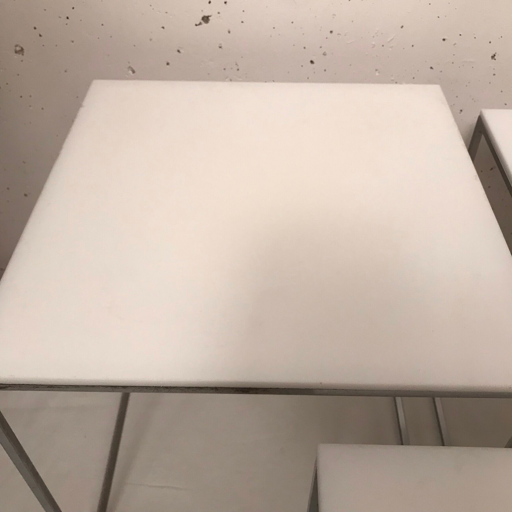 Suite of three coffee tables PK71, Poul Kjaerholm, edition Kold Christensen 1960