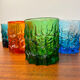 Lot de 6 verres Geoffrey Baxter années 60
