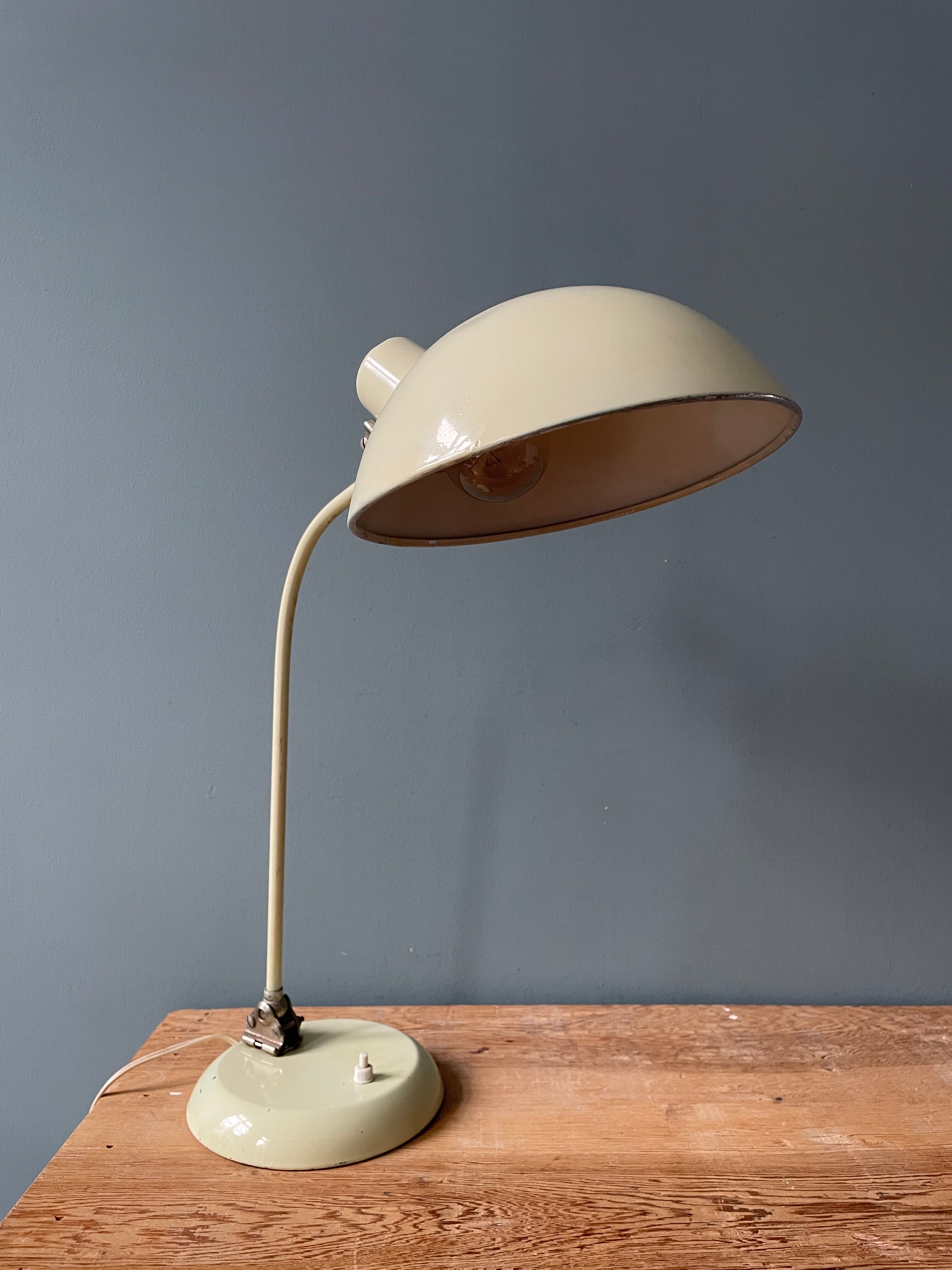 Lampe de bureau à rotules vintage, vers 1950