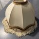 Vintage fringed lampshade – Pagoda style – Impeccable condition