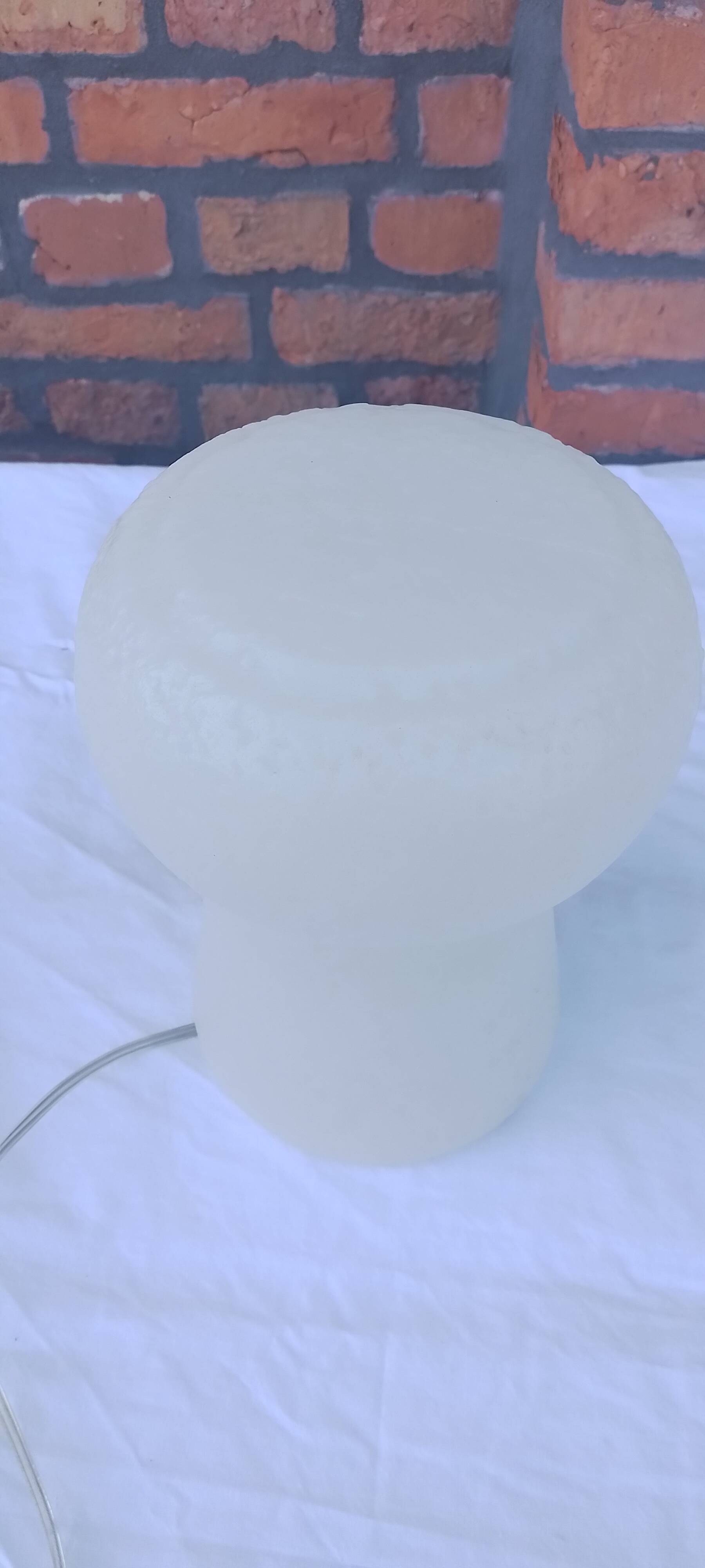 White cap lamp Pierfrancesco Arnone Pop Art for Francolight