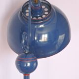 Lampe, lampadaire tôle rigitulle  années 50' underwriters laboratories
