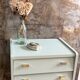 1940s green Luxembourg chest of drawers