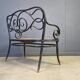 Art nouveau settee no. 2 in bent wood and cane by Thonet Brothers, Austria 1900s