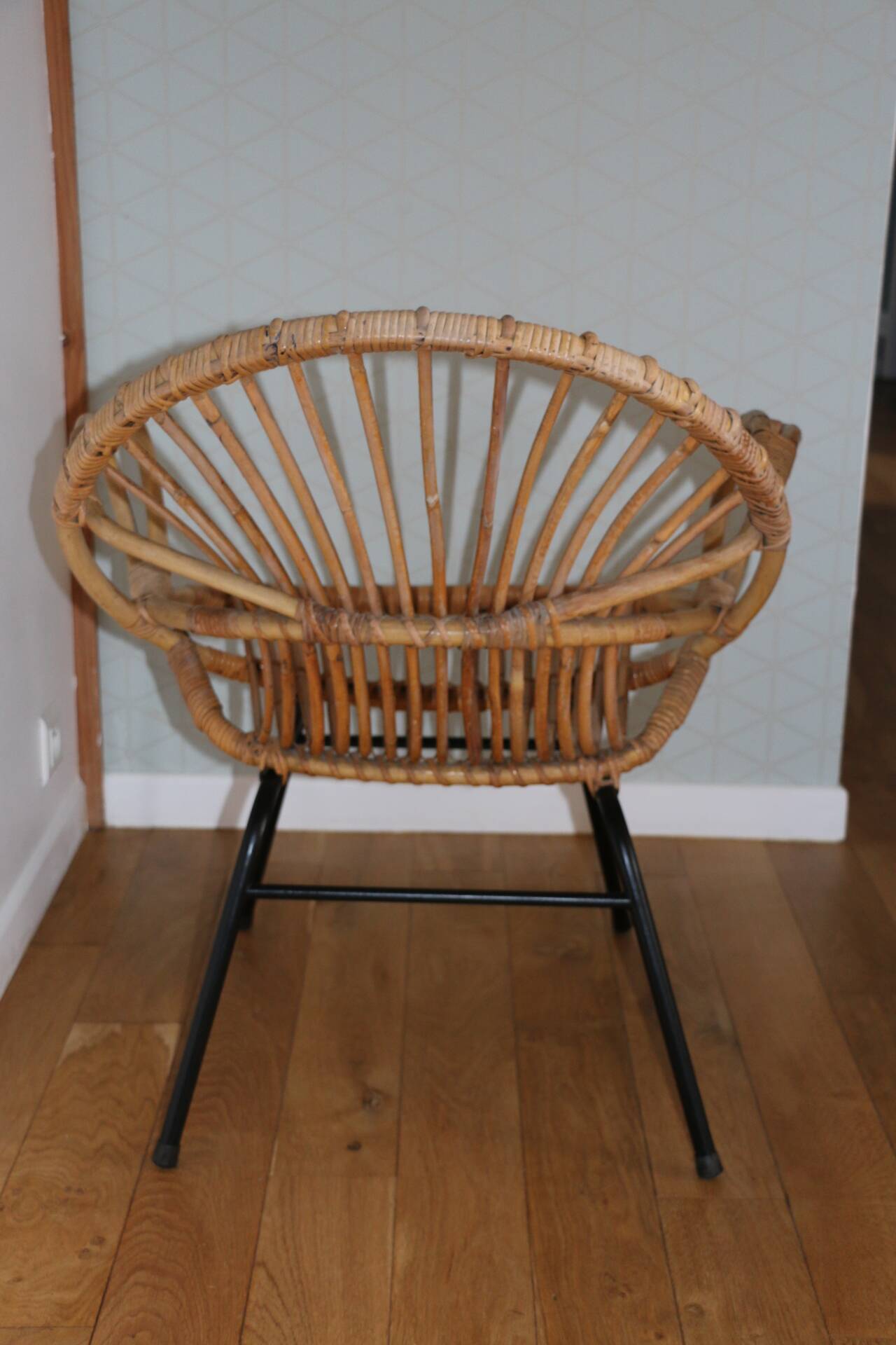 Fauteuil rotin adulte