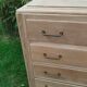 Commode vintage ancienne pieds compas