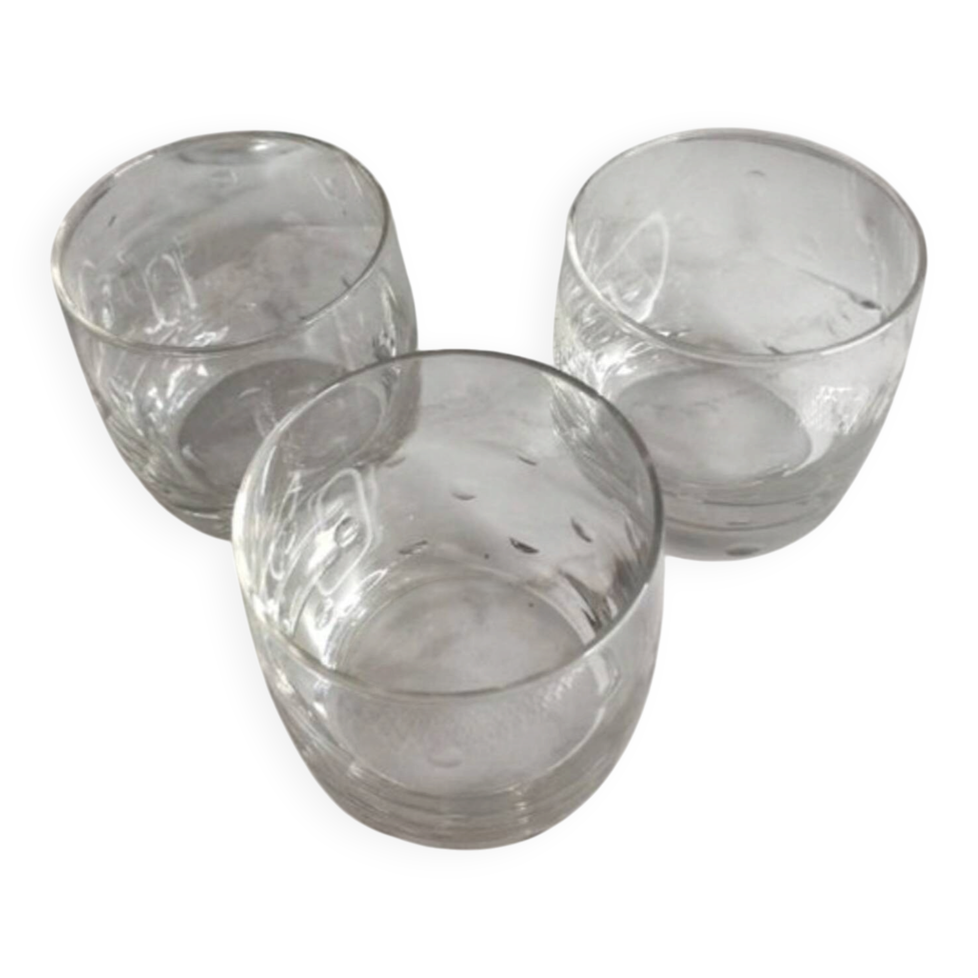 Vases with round reliefs