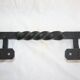 TORSADE iron offset marshal's baton door handle