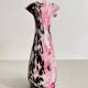 Art Nouveau soliflore vase in Clichy glass