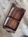 Teak plateau and rope handle