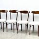 Vintage italian dining chairs, 1960s