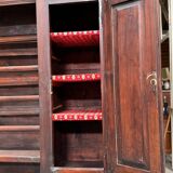 19th century folk art credenza