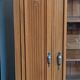 Art Deco walnut bookcase