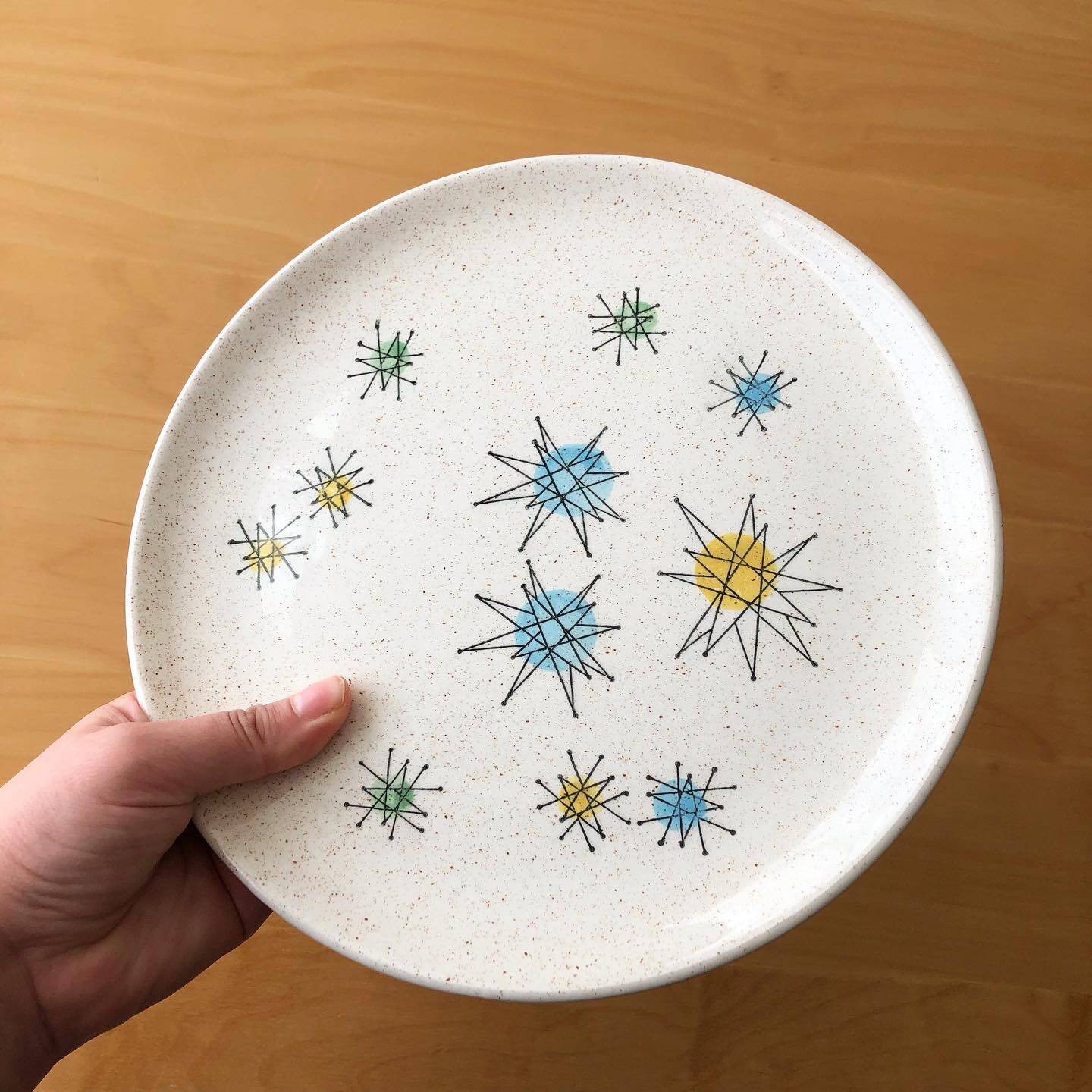 Vintage Star Plate