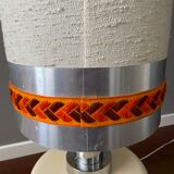 Cracked ceramic floor lamp