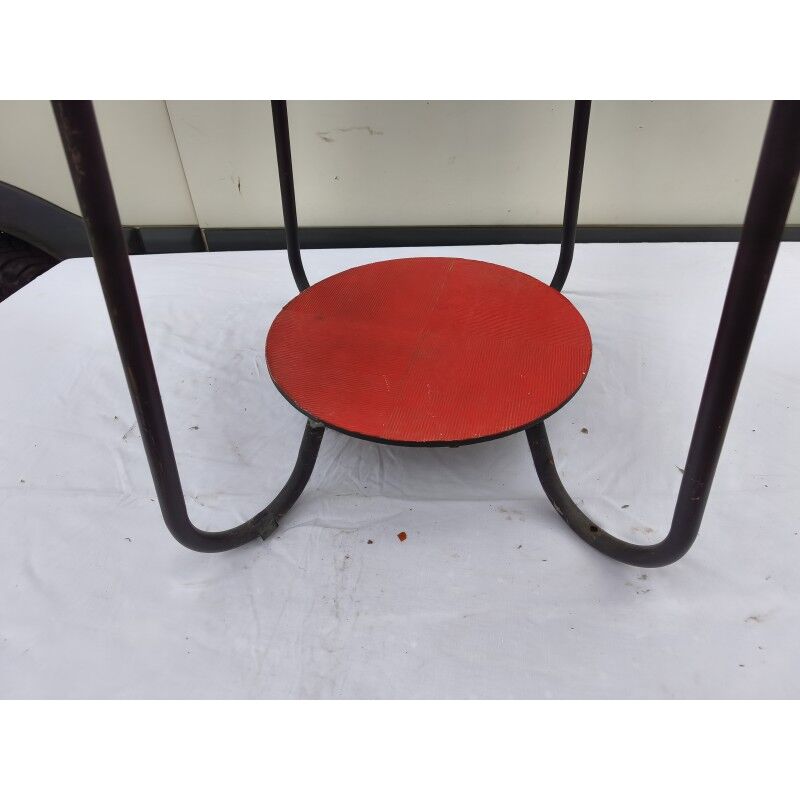 Table vintage fer et bois