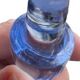 Blue glass carafe