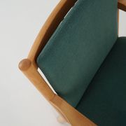 Beech armchair, Danish design, 1970s, designer: Erik Ole Jørgensen, manufacture: Tarm Stole & Møbelf
