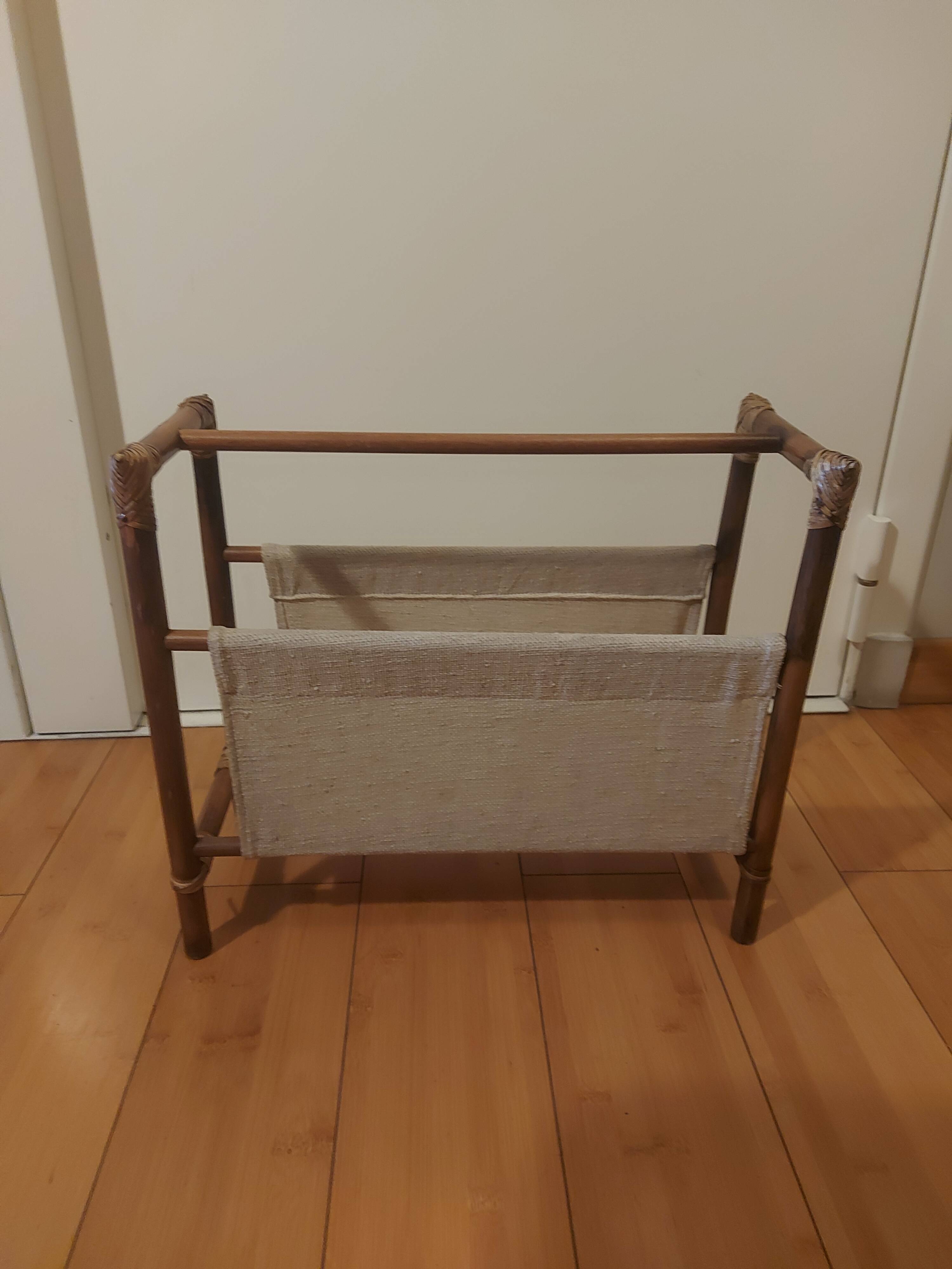 RATTAN MAGAZINE DOOR