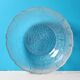 Salad Bowl Fleur, Vintage Decorative Clear Large Fruit Glass Bowl / Arcoroc