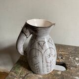 Vintage ceramic pitcher