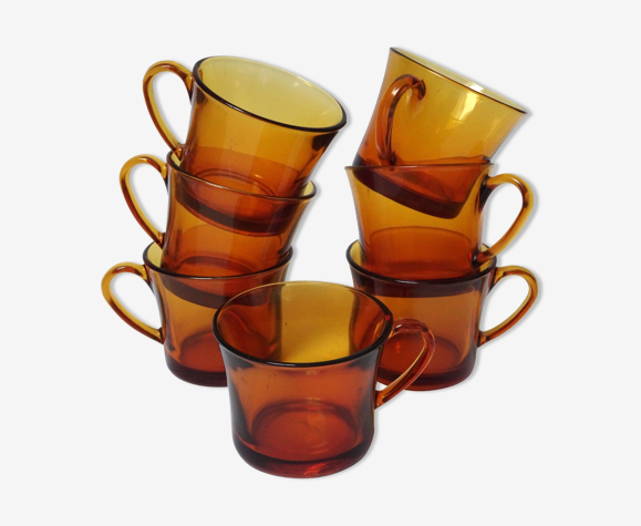 7 tasses à café Duralex