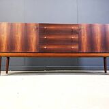 Enfilade en placage de palissandre, années 1960