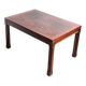 Modern Mahogany and Brazilian Rosewood Side Table Sweden circa 1960s