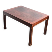 Modern Mahogany and Brazilian Rosewood Side Table Sweden circa 1960s