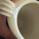 Glazed stoneware sugar bowl jars