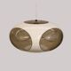 Space age bug eye UFO ceiling lamp *** Massive *** white model *** Belgium