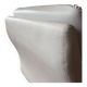 Vintage white armchair, France 1970