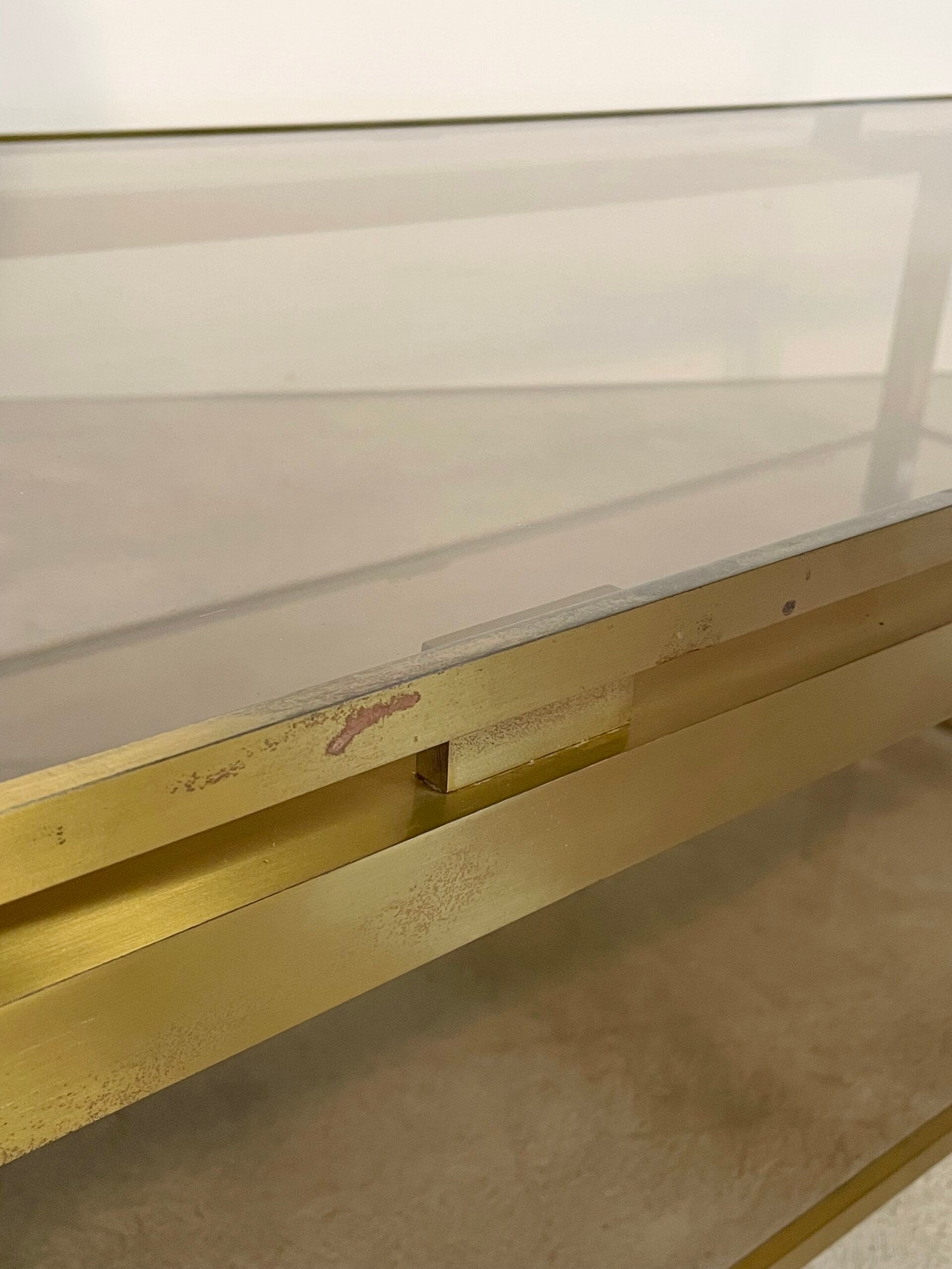 Coffee table Guy LEFEVRE for house JANSEN 1970s