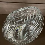 Vase en cristal vintage