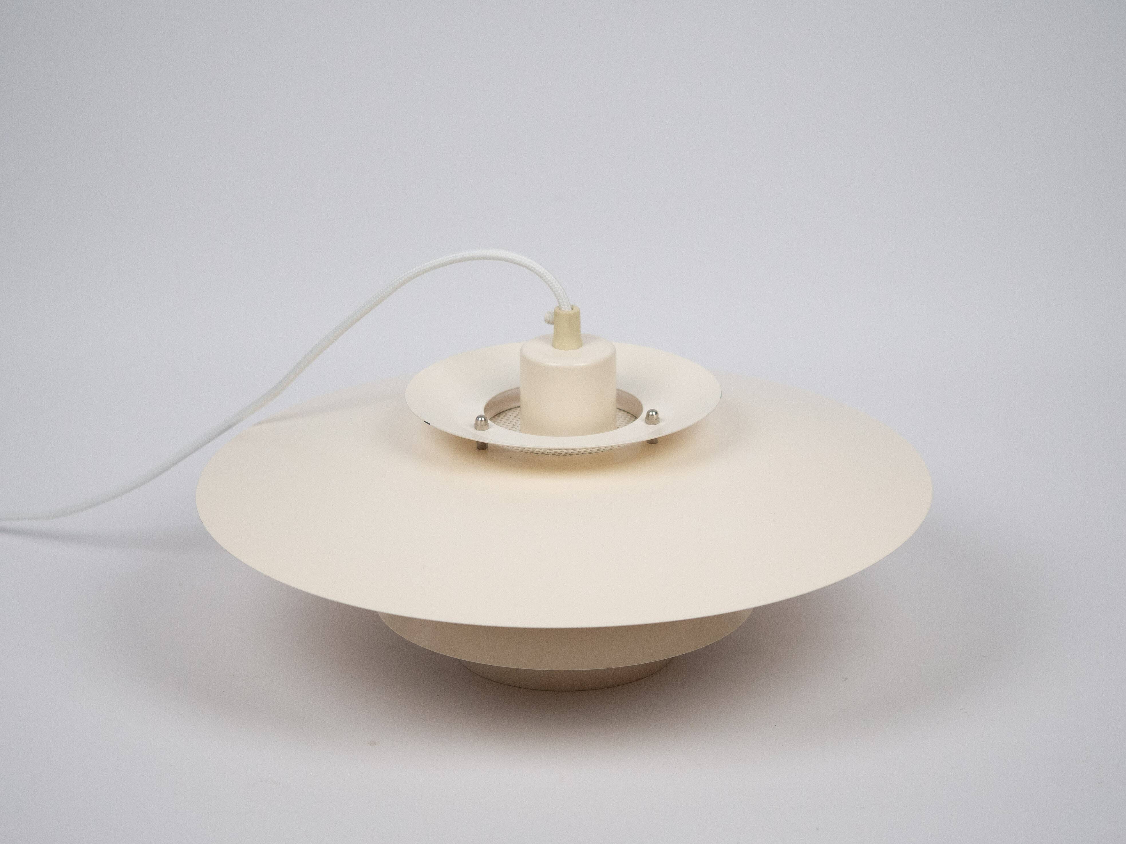 Lampe suspendue vintage danoise Bless par Dana light, années 1980.