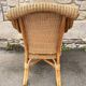 Wicker and rattan armchair – the splendour of vintage, 60s - 80s