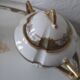Coffee and tea service for two with its tray in Limoges porcelain.