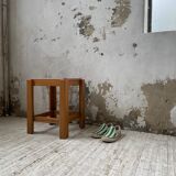 Solid elm stool Maison Regain