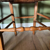 Pair of vintage chairs from the late 20th century with caning.