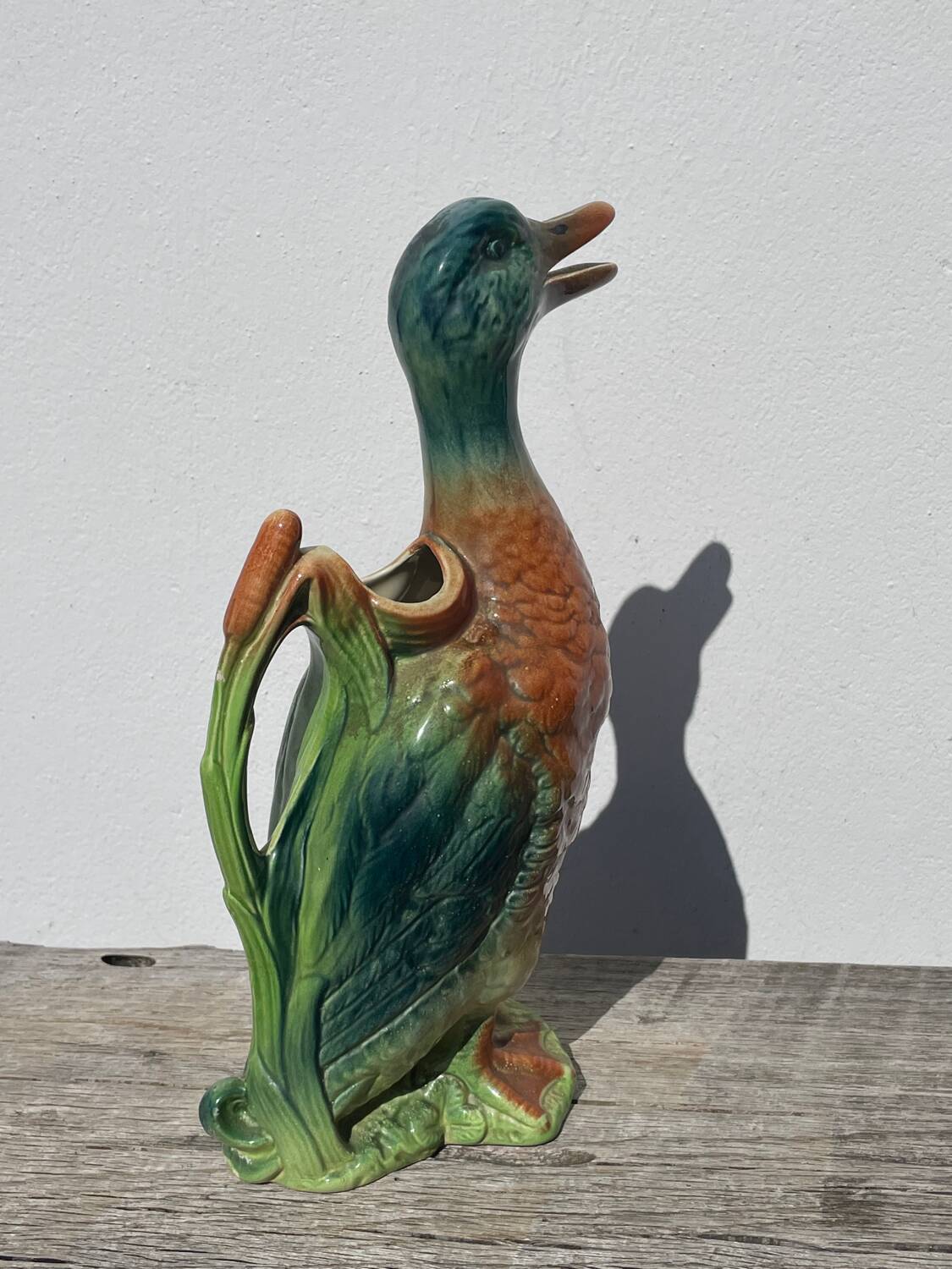 Saint Clément ceramic pitcher duck