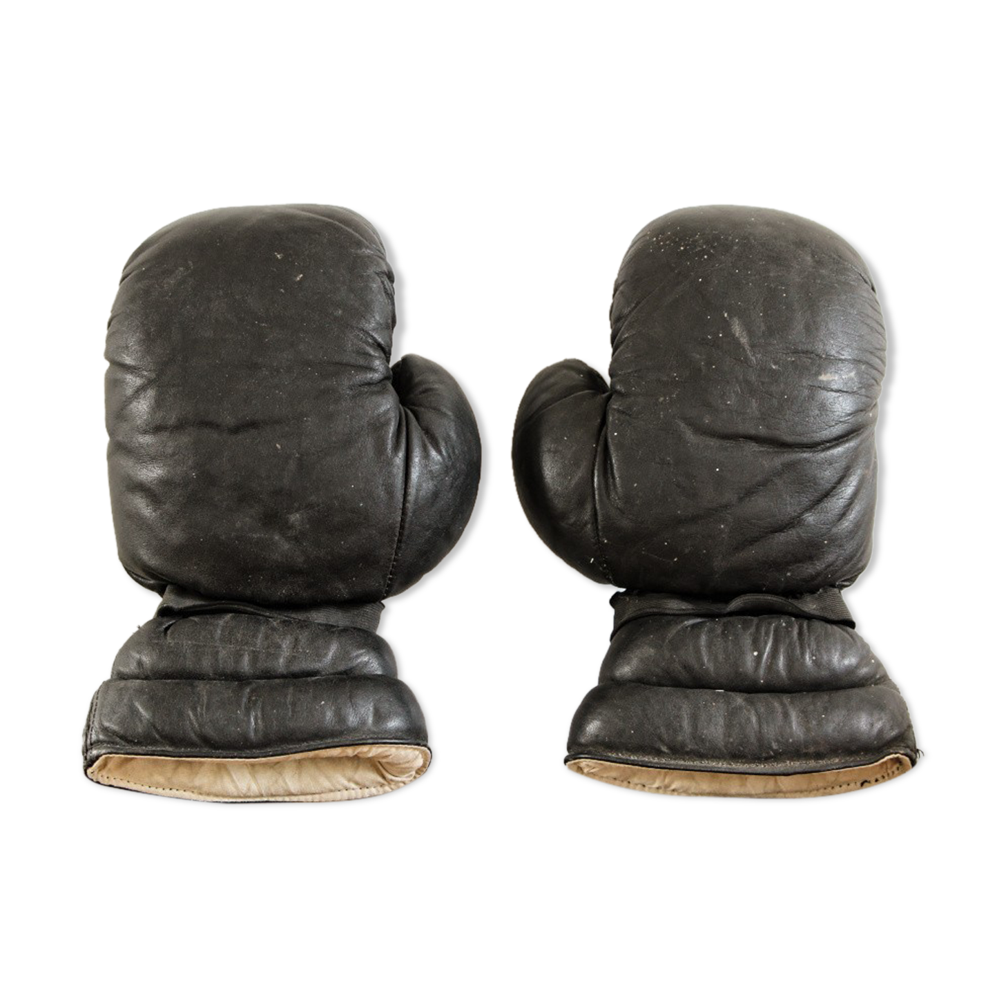 Old pair of box gloves