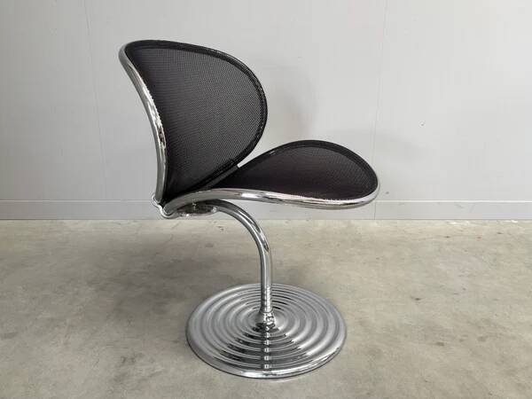 Set O-line dining chairs by Herbert Ohl, Wilkhahn 1980s