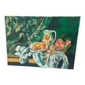 Oil on canvas “apples and oranges”