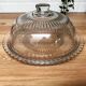 Plat et sa cloche en verre Arcoroc